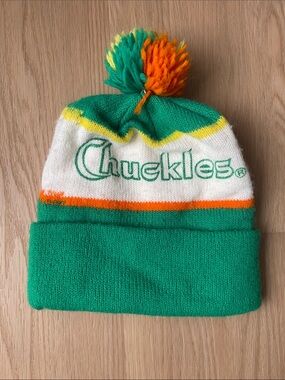 Vintage promotional Chuckles Candy beanie